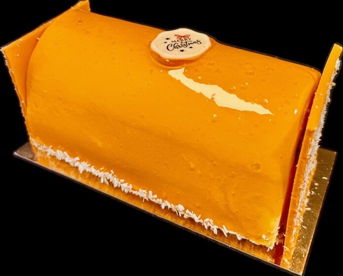 Buche Mango/Framboos  6 pers